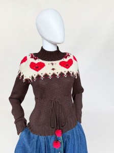 La Petite Française sweter serca