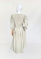Austriacka maxi sukienka vintage len