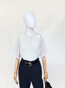 Jedwabna koszula vintage