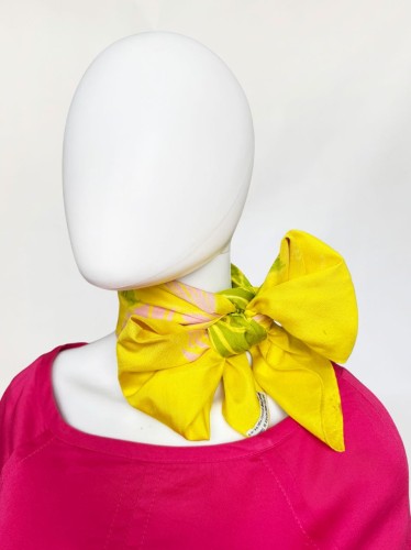 Star of Siam jedwabna chusta vintage