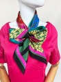 Pierre Cardin jedwabna apaszka vintage