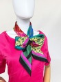 Pierre Cardin jedwabna apaszka vintage