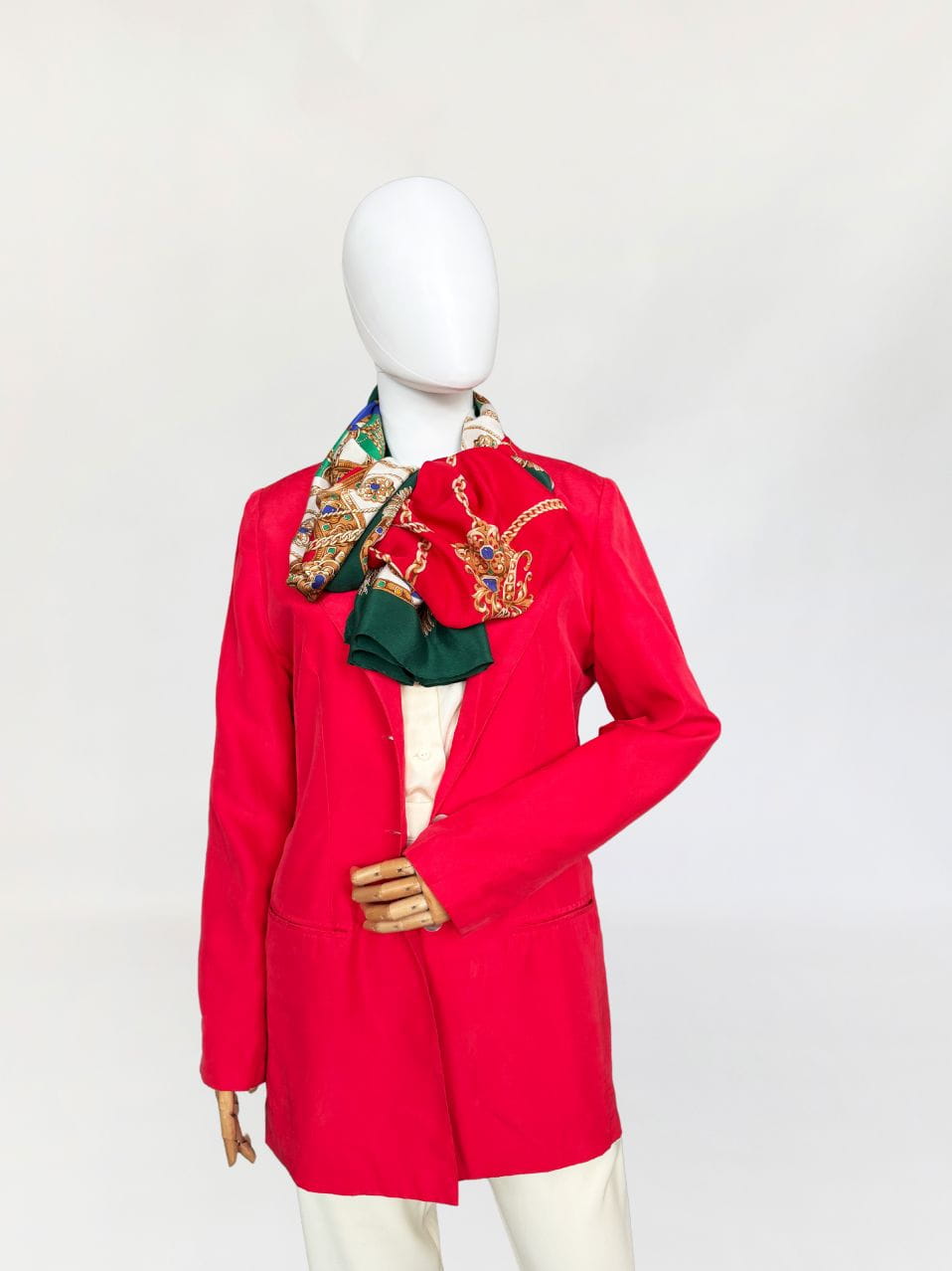 deadstock: jedwabna marynarka vintage
