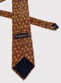 Roccobarocco jedwabny krawat vintage