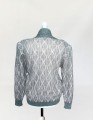 Sweter vintage 80's moher, wełna