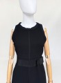 Prada minimalistyczna wełniana sukienka