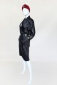 Drapowana sukienka vintage 80's