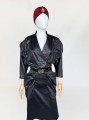Drapowana sukienka vintage 80's