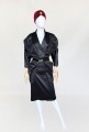 Drapowana sukienka vintage 80's
