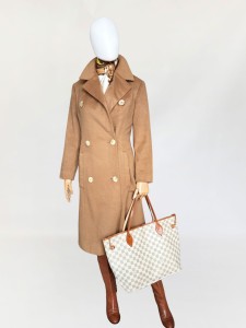 Crombie płaszcz vintage 100% kaszmir