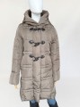 Max Mara pikowany puchowy płaszcz