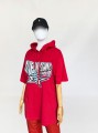 Moschino bluza z nadrukiem