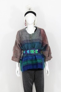 Moherowy kardigan oversize