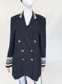 Escada zdobiona wełniana marynarka vintage 80's