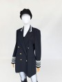 Escada zdobiona wełniana marynarka vintage 80's