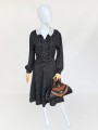 Peggy Lane sukienka vintage w drobne wzory