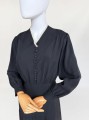 Czarna sukienka vintage z lat 30-stych