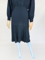 Czarna sukienka vintage z lat 30-stych