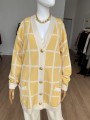 Escada wełniany sweter kardigan vintage 1980s