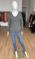 Talbots sweter 100% kaszmir warkoczowy splot