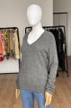 Talbots sweter 100% kaszmir warkoczowy splot