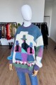 Sweter z alpaki hand made vintage