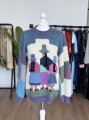 Sweter z alpaki hand made vintage