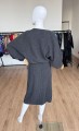 Dzianinowa sukienka vintage 1980s wełna + angora