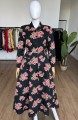 Rozkloszowana maxi sukienka true vintage