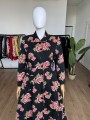 Rozkloszowana maxi sukienka true vintage