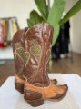 Skórzane kowbojki westernowe wzory