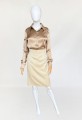 Escada spódnica vintage 80's wełna dziewicza