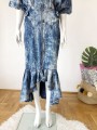 Dżinsowa maxi sukienka vintage