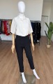 Max Mara wełniane minimalistyczne cygaretki