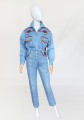 Lew Magram jeansowy set vintage etno (1)