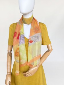 Laura Ashley jedwabna apaszka