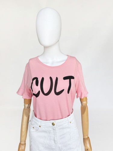 Moschino t-shirt z nadrukiem