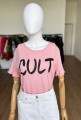 Moschino t-shirt z nadrukiem