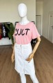 Moschino t-shirt z nadrukiem