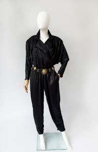 Kombinezon vintage 1880s power shoulders