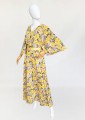 Kwiatowa maxi sukienka vintage 1970s