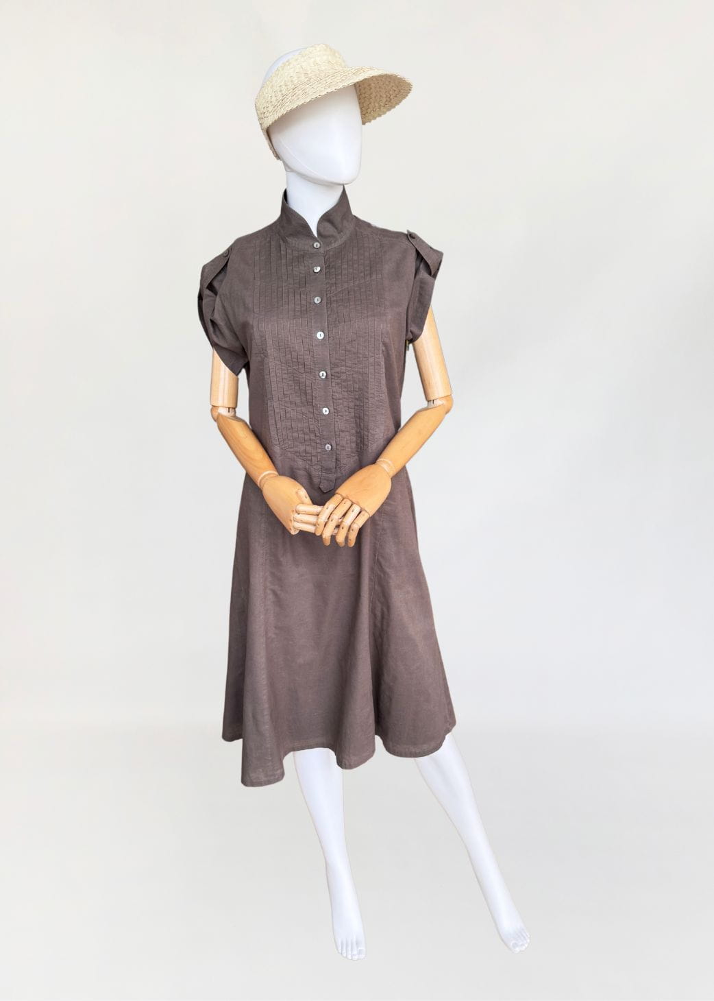 Max Mara bawełniana sukienka safari