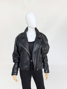 Skórzana ramoneska vintage 1980s