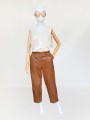 Gianfranco Ferre haftowany jedwabny top