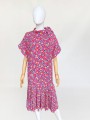 Pierre Cardin jedwabna sukienka vintage 1980s