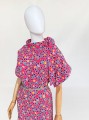 Pierre Cardin jedwabna sukienka vintage 1980s