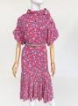 Pierre Cardin jedwabna sukienka vintage 1980s