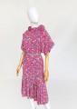 Pierre Cardin jedwabna sukienka vintage 1980s