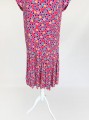 Pierre Cardin jedwabna sukienka vintage 1980s