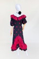 Sukienka w grochy vintage flamenco